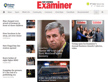 Tablet Screenshot of portstephensexaminer.com.au